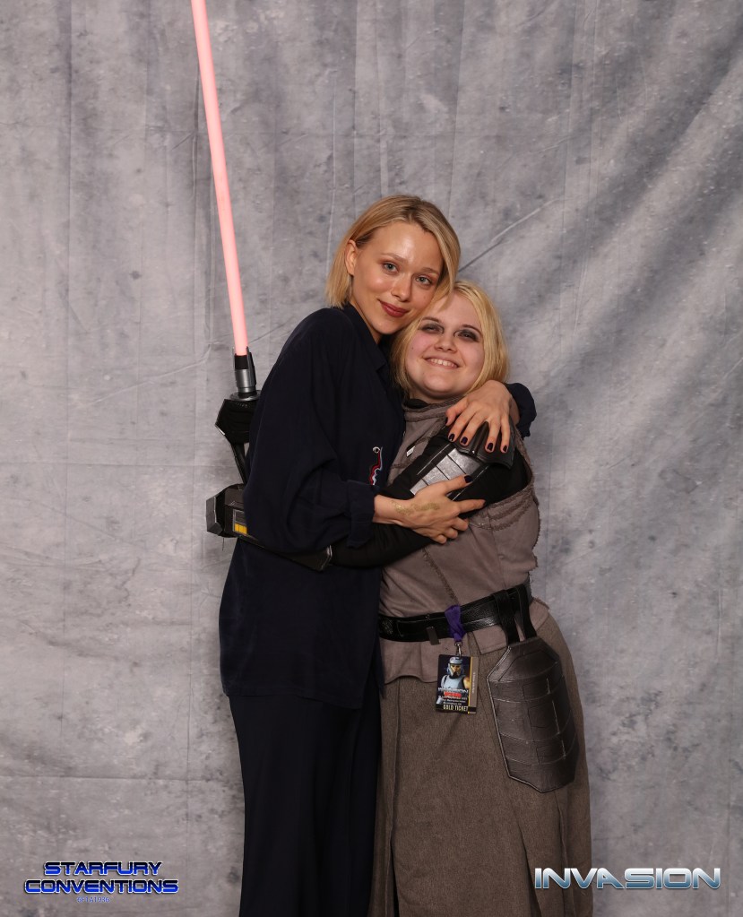 Ivanna Sakhno and Amira-Jolie at Invasion 2025
